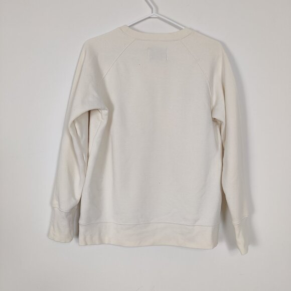 Champion Men's Authentic Athleticwear Sweatshirt Size M White Cotton Blend Sport - Picture 5 of 9